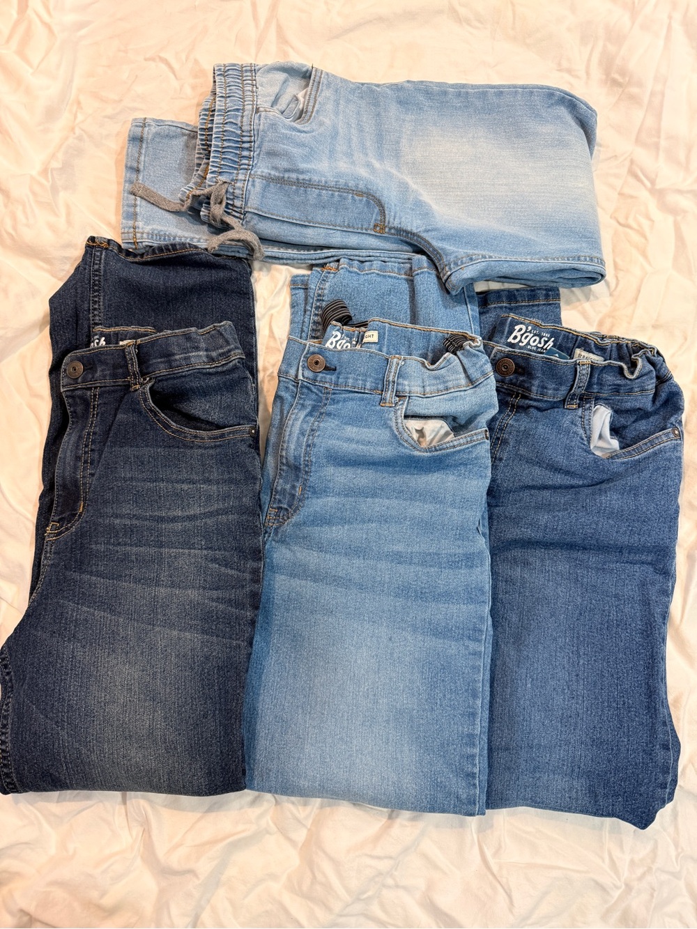 OshKosh B'gosh Kids Jeans - Light Blue, Medium Blue & Dark Blue